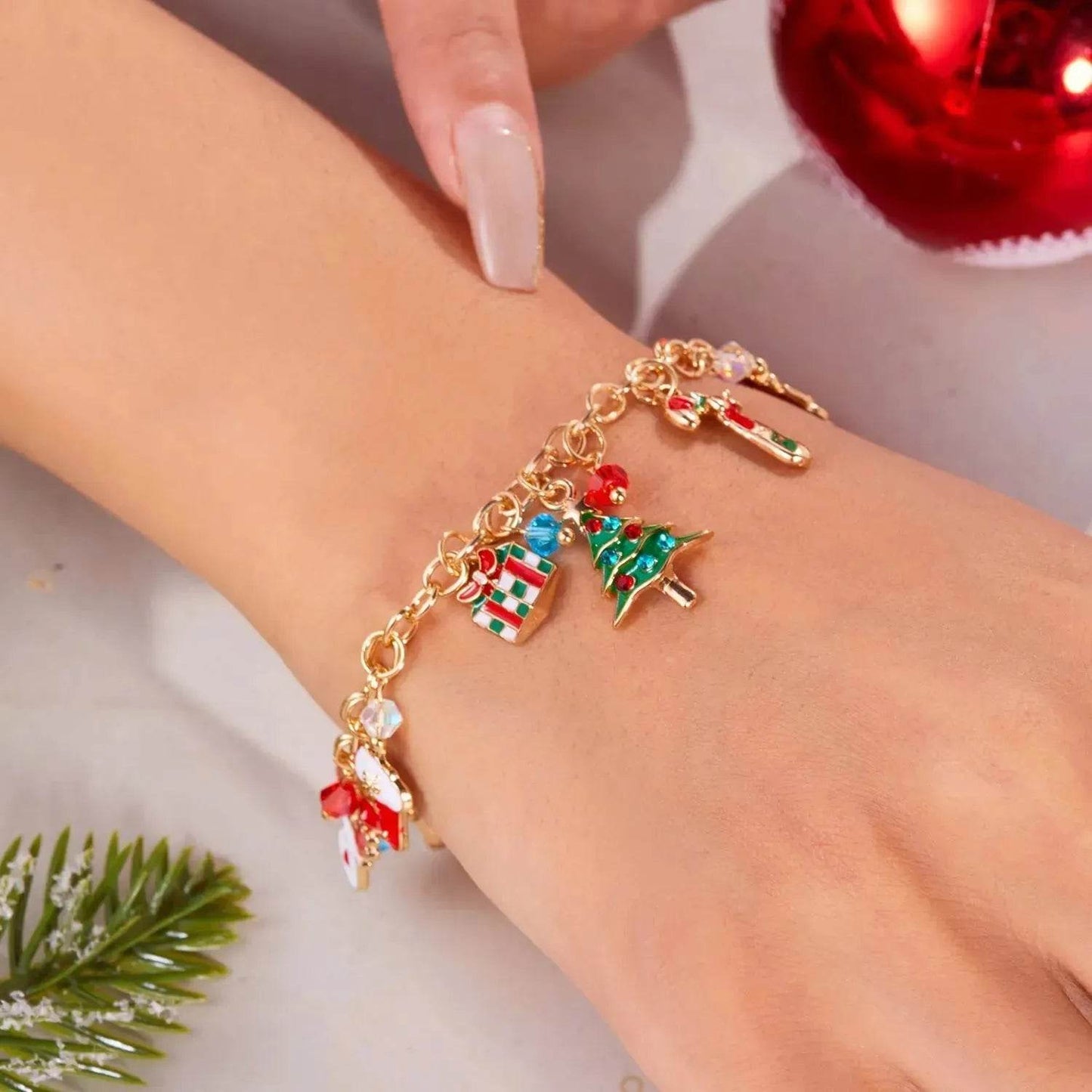Christmas advent charm bracelet Nutcracker Charm Bracelet - www.Shopthatapp.com
