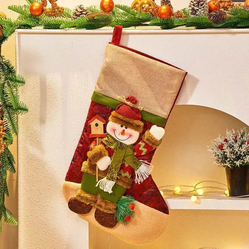 Christmas Decorations Large Cartoon Candy Bag - www.Shopthatapp.com
