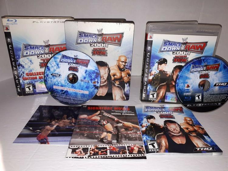 WWE SMACKDOWN VS RAW 2008 FEATURING ECW - COLLECTOR'S EDITION (usagé) - www.Shopthatapp.com