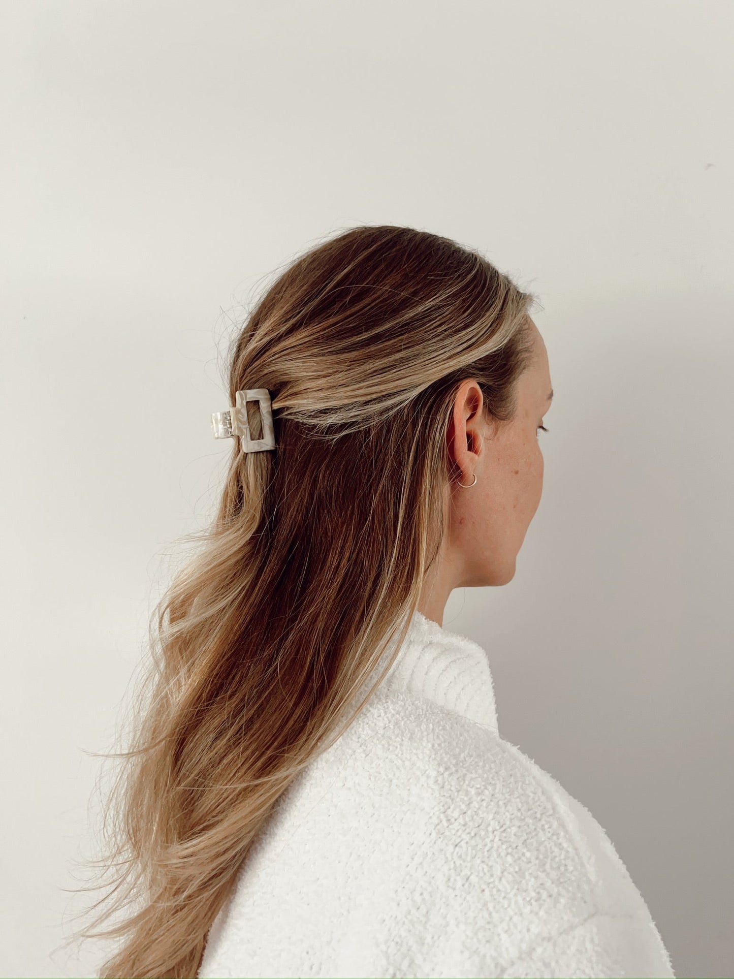 Mini-Haarspange mit Kralle, 3,5 cm