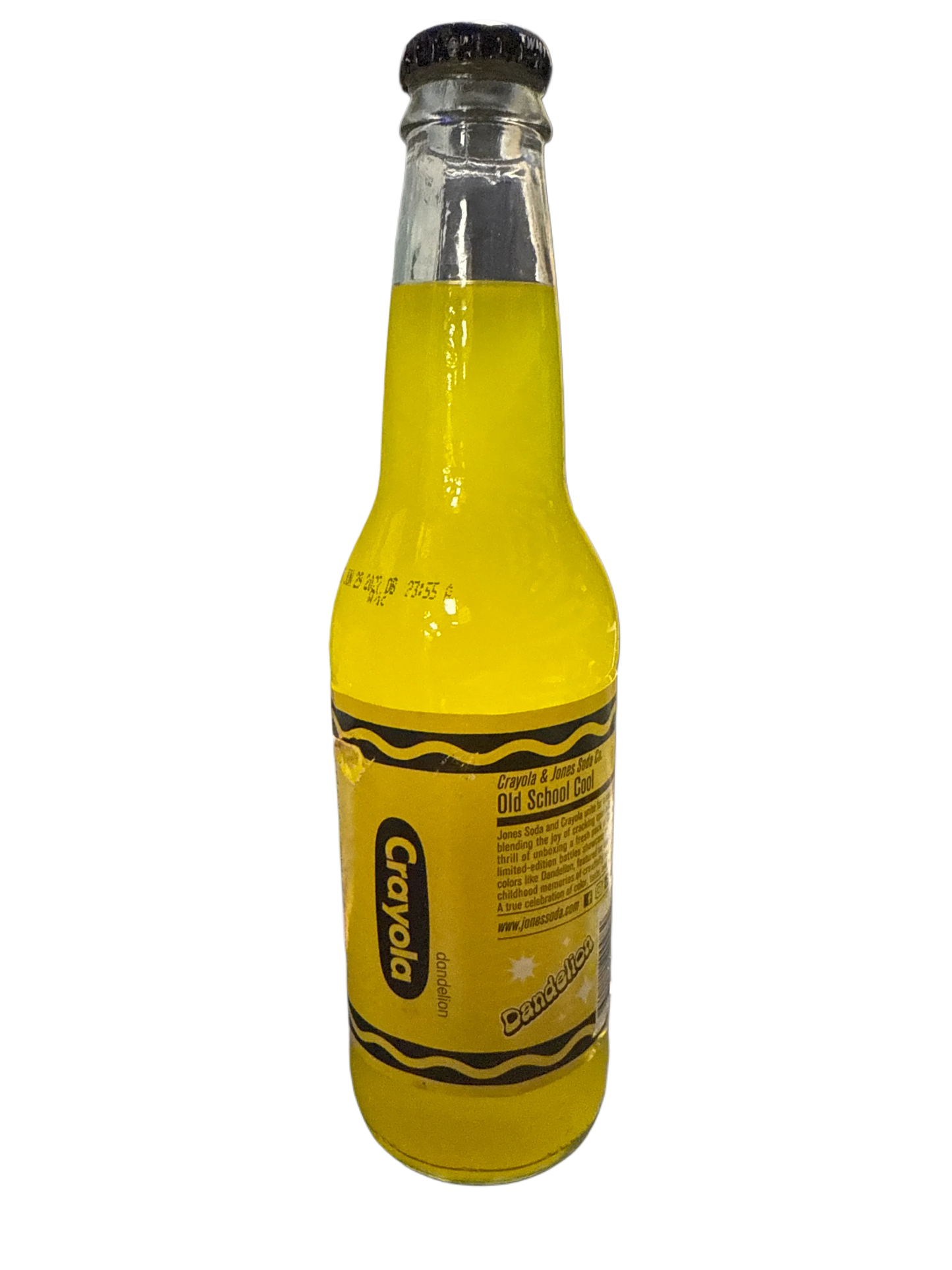 Jones Crayola Limited Edition Pineapple Cream Soda Glass Bottle 355ML - U.S Edition - www.Shopthatapp.com