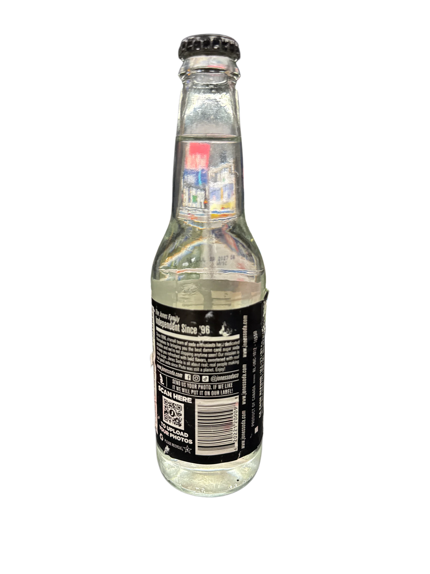 Jones Cream Soda Flavoured Glass Bottle 355ML - Canadian Edition - www.Shopthatapp.com
