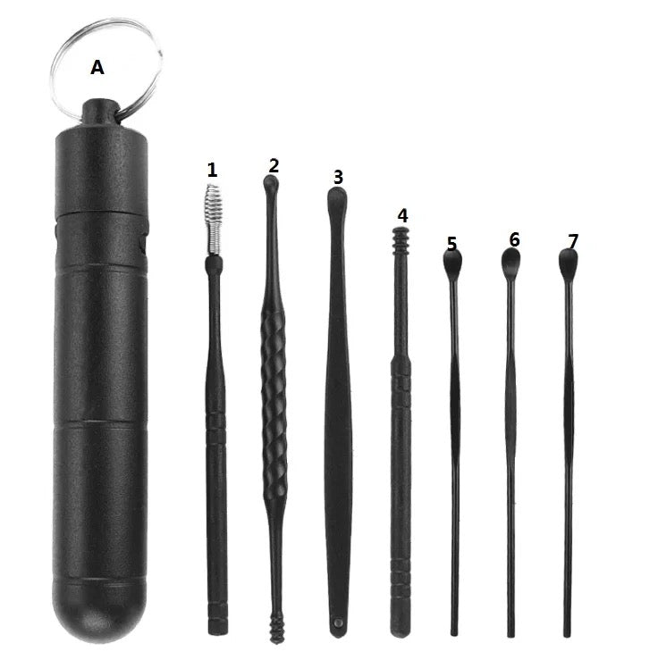 Reusable Ear Cleaner l Ear Wax Remover l Stainless Steel Ear Cleaner - www.Shopthatapp.com