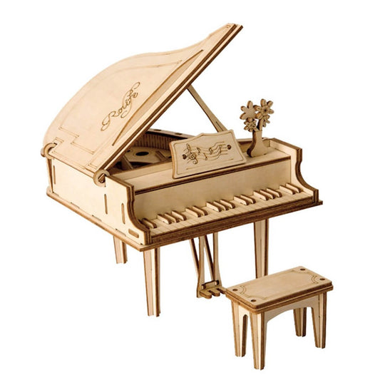 Grand Piano 3D Puzzle Kit | Kidstoylover - Engaging DIY Wooden Model - www.Shopthatapp.com