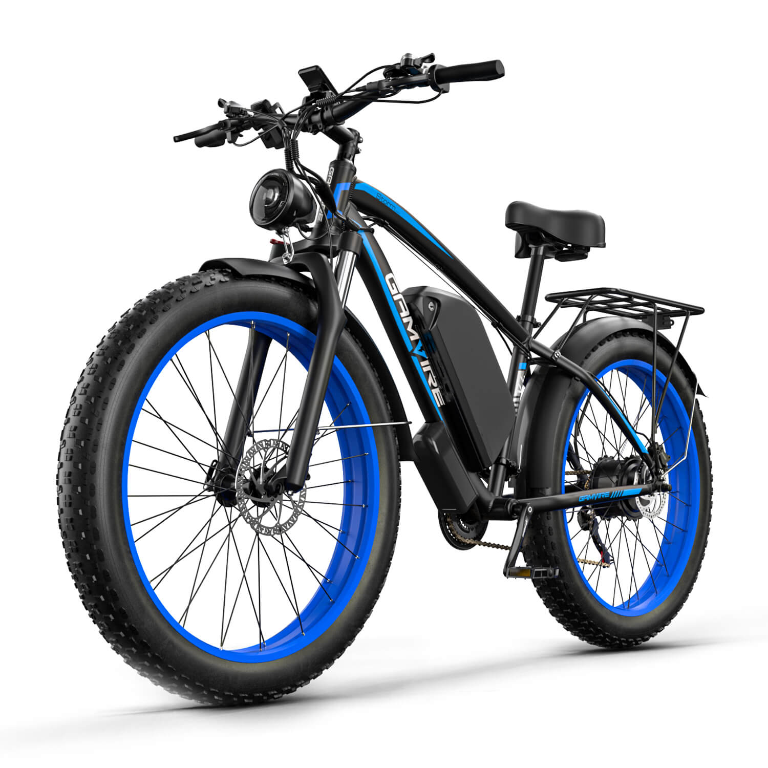 Gamvire 26" V7 Best All Terrain Electric Bike 1000W Peak 1500W 52V 19.2Ah - www.Shopthatapp.com