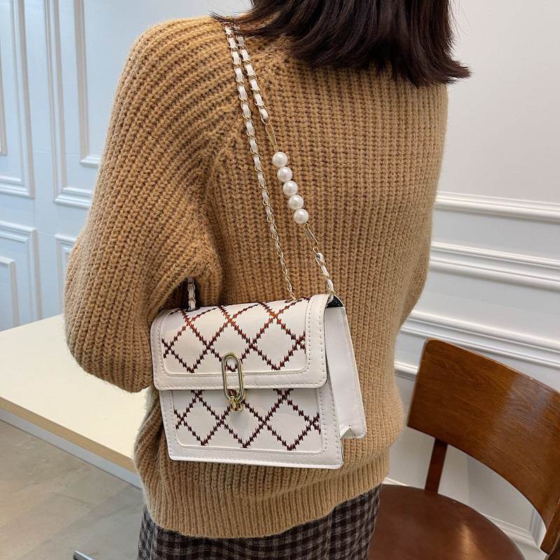 Women Shoulder Chain Mini Crossbody Square Bag - www.Shopthatapp.com