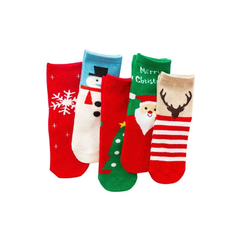 Children's Fashion Simple Mid-calf Christmas Stockings - www.Shopthatapp.com