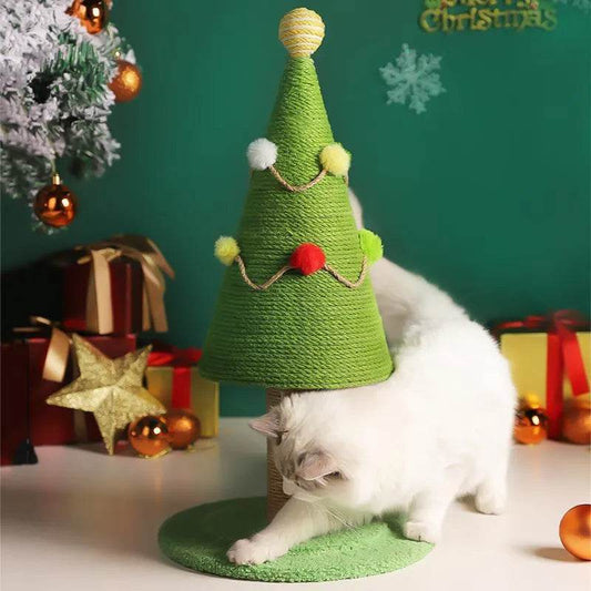 Natural Christmas Tree Cat Climbing Frame - www.Shopthatapp.com