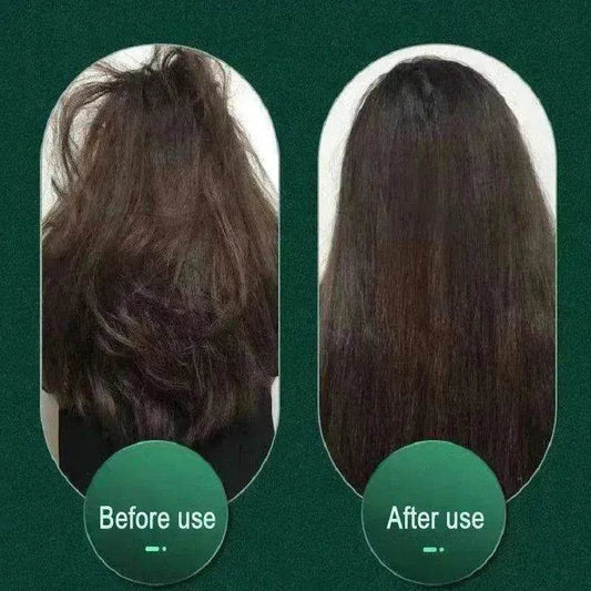 2-In-1 Hair Straightener Hot Comb - Dual-Use Rotating Electric Brush - www.Shopthatapp.com