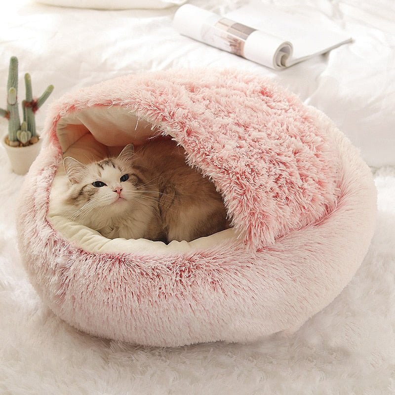 2 In 1 Long Plush Pet Bed - www.Shopthatapp.com