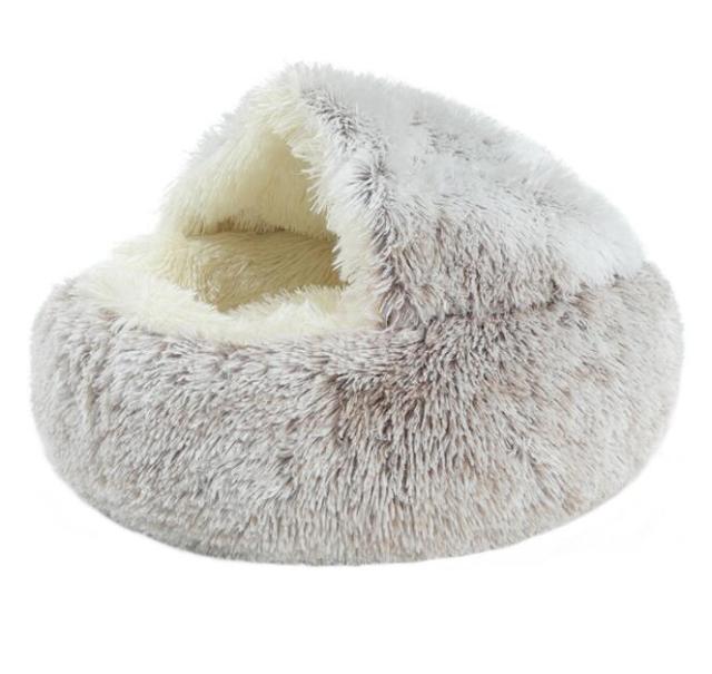 2 In 1 Long Plush Pet Bed - www.Shopthatapp.com
