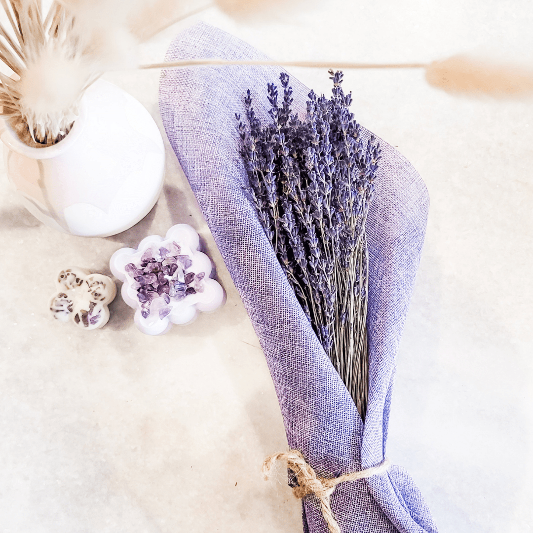 Dried Purple Lavender Bouquet - www.Shopthatapp.com