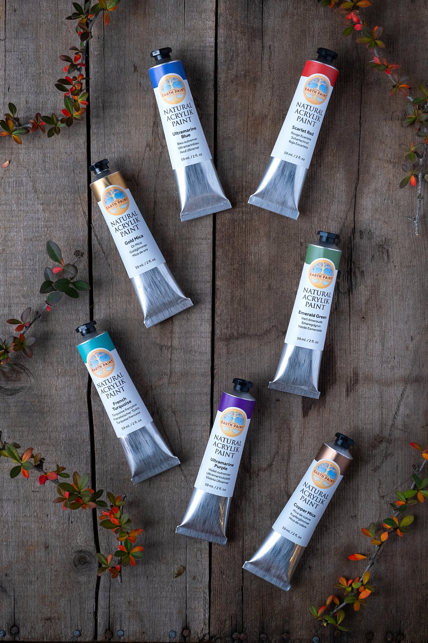 The Eco-Artist's Acrylic Gift Set - Earth Colour - www.Shopthatapp.com