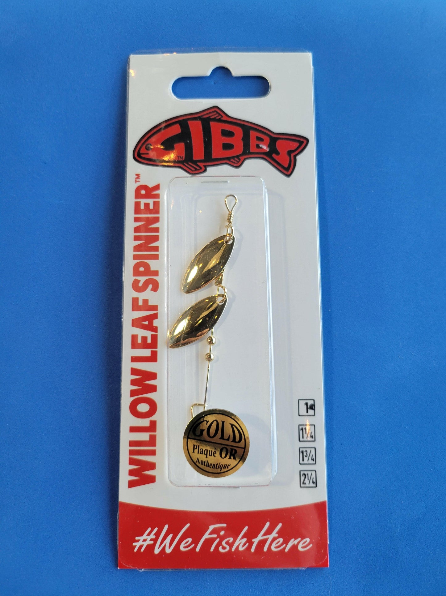 Gibbs Willow Leaf In-Line Spinners