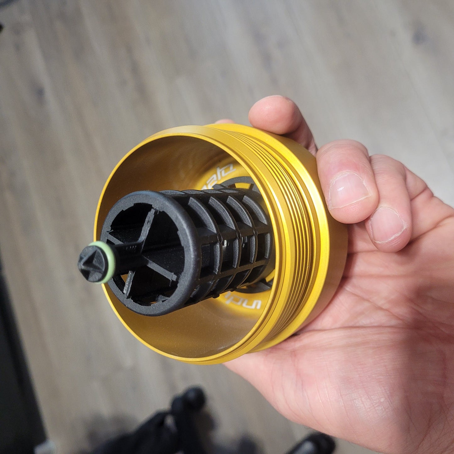 Oil Filter Cap Billet Aluminum for BMW N54 N55 S55 N51 N52 N20 N26 335i - www.Shopthatapp.com