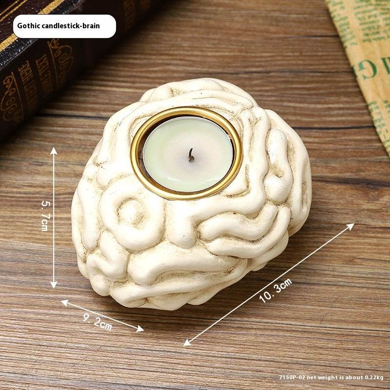 Halloween Heart Candlestick Decoration Horror Decoration Props - www.Shopthatapp.com