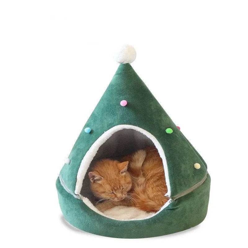 Christmas tree cat litter - www.Shopthatapp.com
