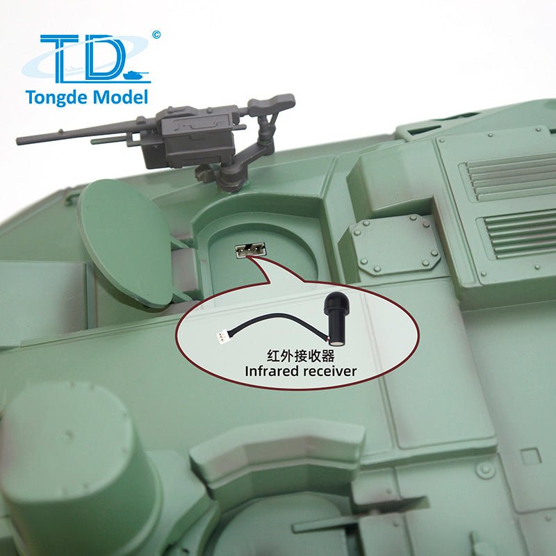 Tongde 1/16 RC Leclerc Tank – BB Shooting, Smoke, Recoil, 320° Turret - www.Shopthatapp.com
