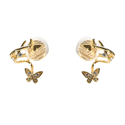 Female Cute Butterfly Earrings Jewelry - www.Shopthatapp.com