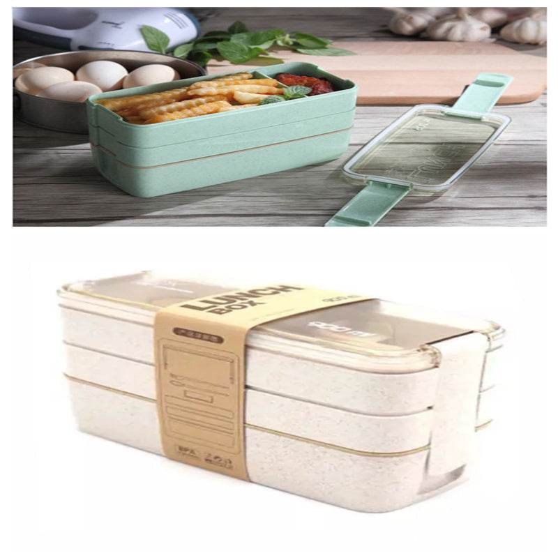 Microwave-Safe Multi Layer Lunch Box for Kids - www.Shopthatapp.com