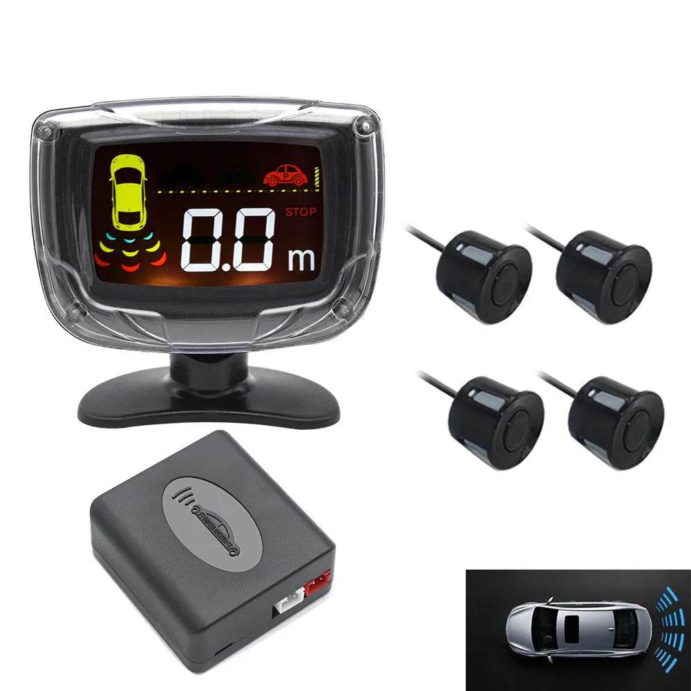 Auto Vehicle Car Smart Intelligent Wireless Parking Reversing Sensor - www.Shopthatapp.com