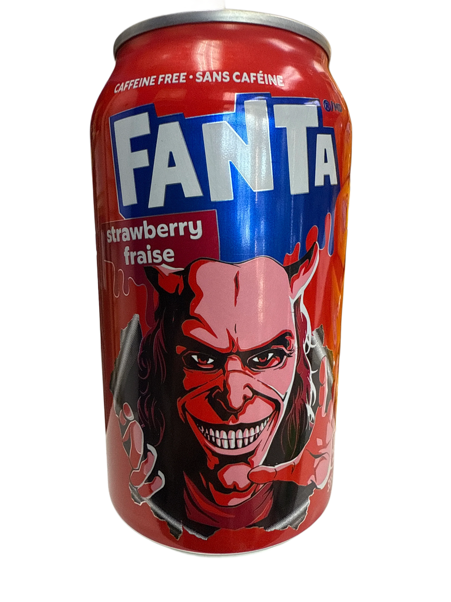 Fanta Limited Edition Halloween Strawberry Flavoured Can 355ML – Rare Canadian Exotic Drink