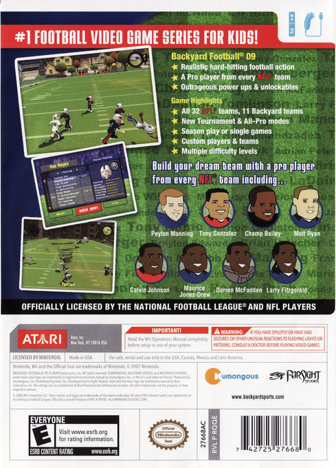 Backyard Football '09 (usagé) - www.Shopthatapp.com