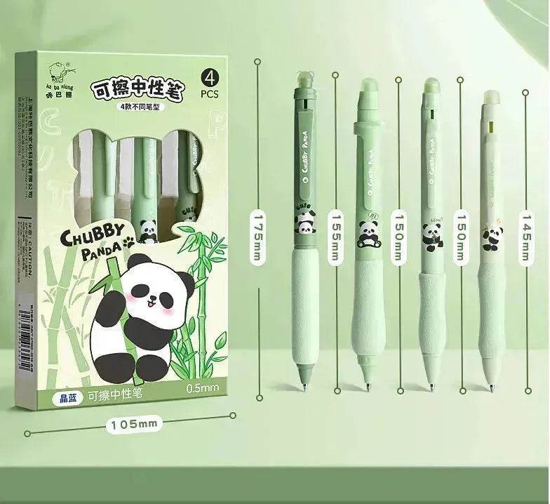 Cartoon Chubby Panda Erasable Pen for School Children - www.Shopthatapp.com