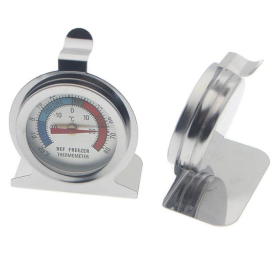 Stainless Steel Refrigerator freezer thermometer - www.Shopthatapp.com