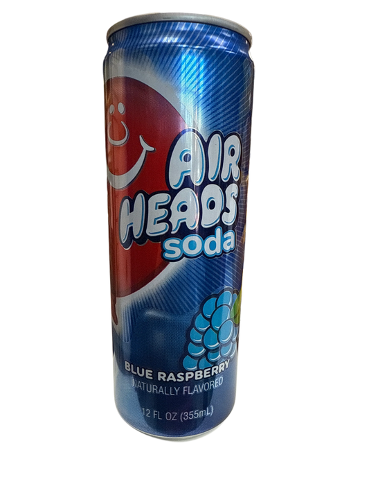 Air Heads Soda Blue Raspberry Flavour 355ML - U.S Edition - www.Shopthatapp.com