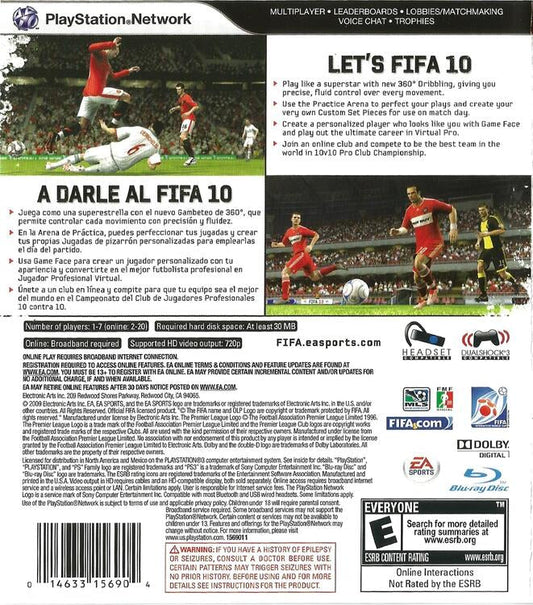 FIFA Soccer 10 (usagé) - www.Shopthatapp.com