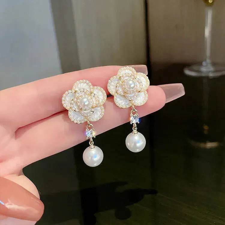 Buy Vintage Real Pearl Drop Earrings and Stud Earrings - www.Shopthatapp.com