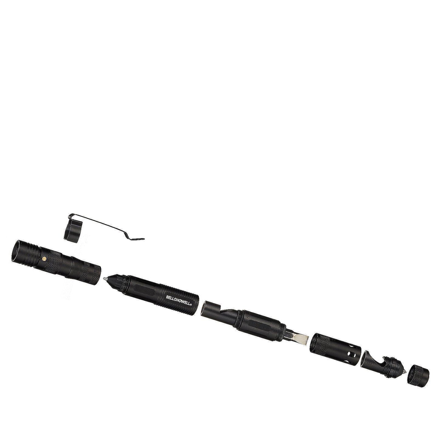 Multi Functional Tac Pen 9 in 1 High Grade Aluminium With Wallet Tool Card - www.Shopthatapp.com
