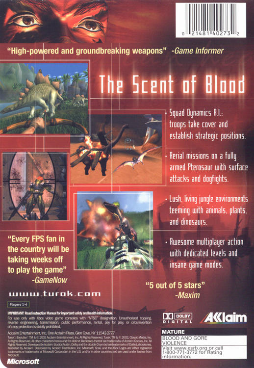 Turok Evolution (usagé) - www.Shopthatapp.com