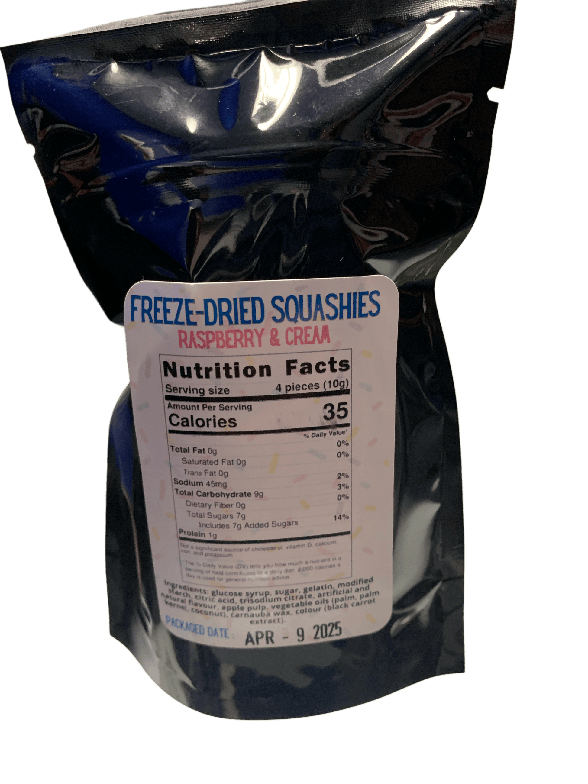 Extreme Snacks Freeze Dried Raspberry And Cream Squash 100G - Canadian Edition - www.Shopthatapp.com