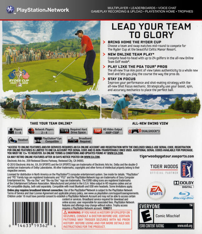 Tiger Woods PGA Tour 11 (usagé) - www.Shopthatapp.com