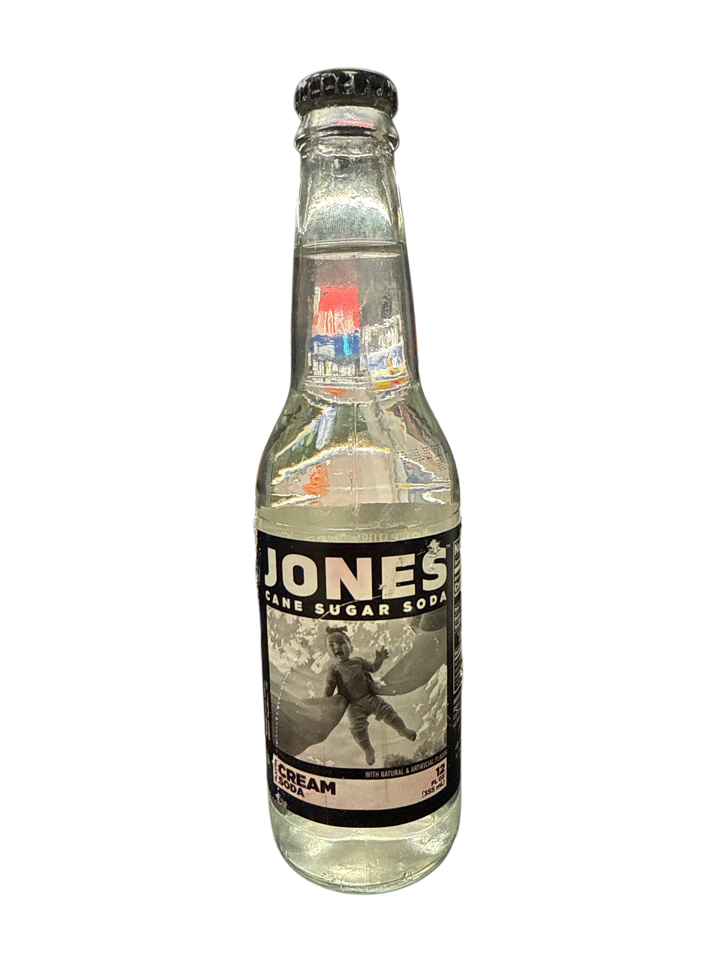 Jones Cream Soda Flavoured Glass Bottle 355ML - Canadian Edition - www.Shopthatapp.com
