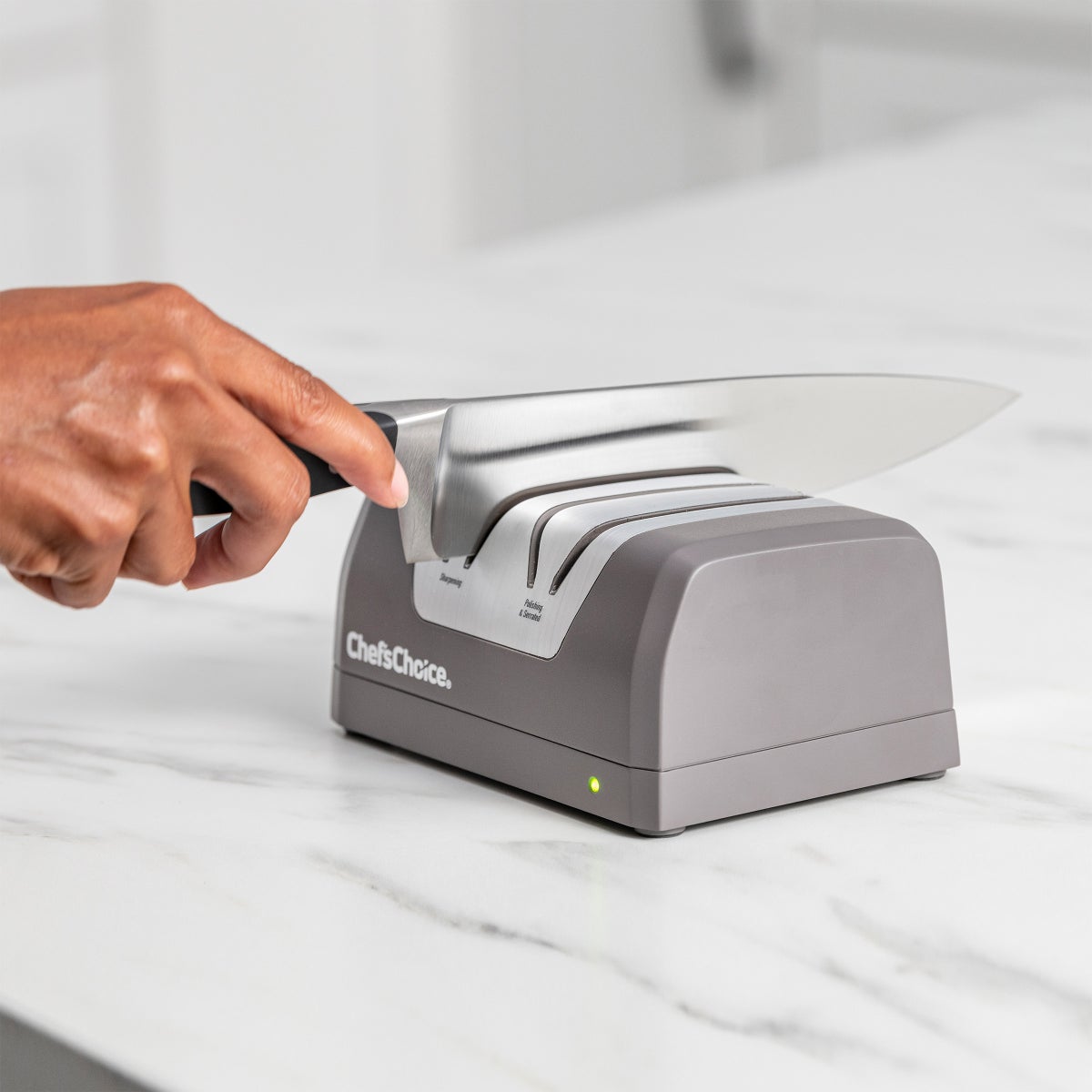 2 Stage Rechargeable Electric Knife Sharpener-Kitchen appliance-www.Shopthatapp.com-Snake Oil Guru