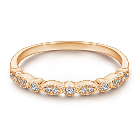 Fashion Ring Set Ladies 925 Sterling Silver Combination Wedding Ring women - www.Shopthatapp.com