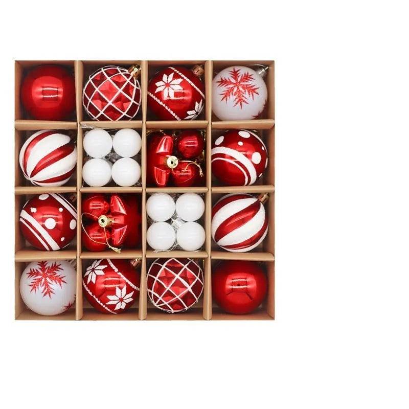 Christmas Decoration 6cm Electroplating Plastic Ball - www.Shopthatapp.com