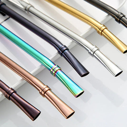 304 Stainless Steel Residue Filter Straws Spoon - www.Shopthatapp.com