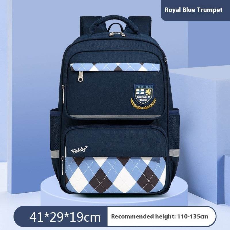 Boys Burden Relief Spine Protection Children's Schoolbag - www.Shopthatapp.com