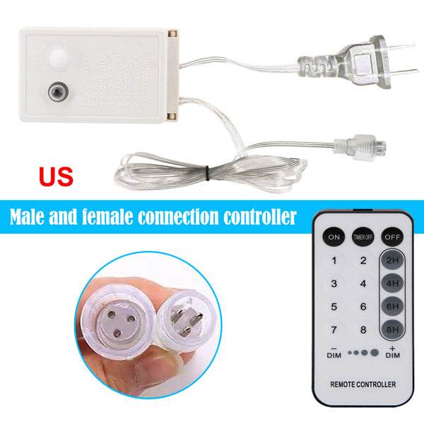 String Lighting Ice Bar Light 96 Light, US Spec, White String Lighting - www.Shopthatapp.com