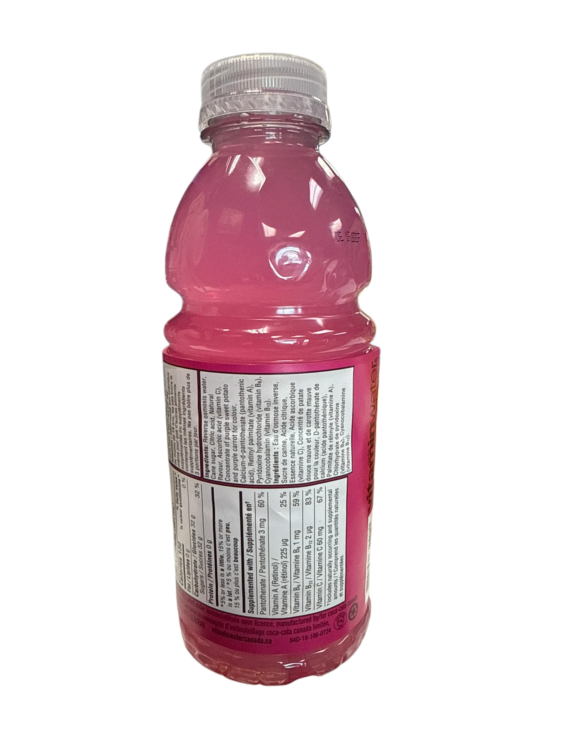 Vitamin Water Kiwi Strawberry Flavour 591ML - Canadian Edition - www.Shopthatapp.com