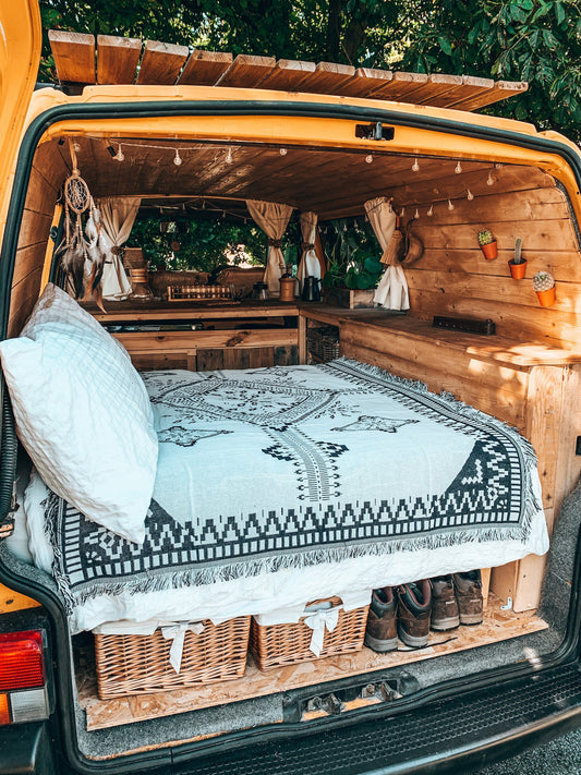 Ethnic style blanket sofa blanket - www.Shopthatapp.com