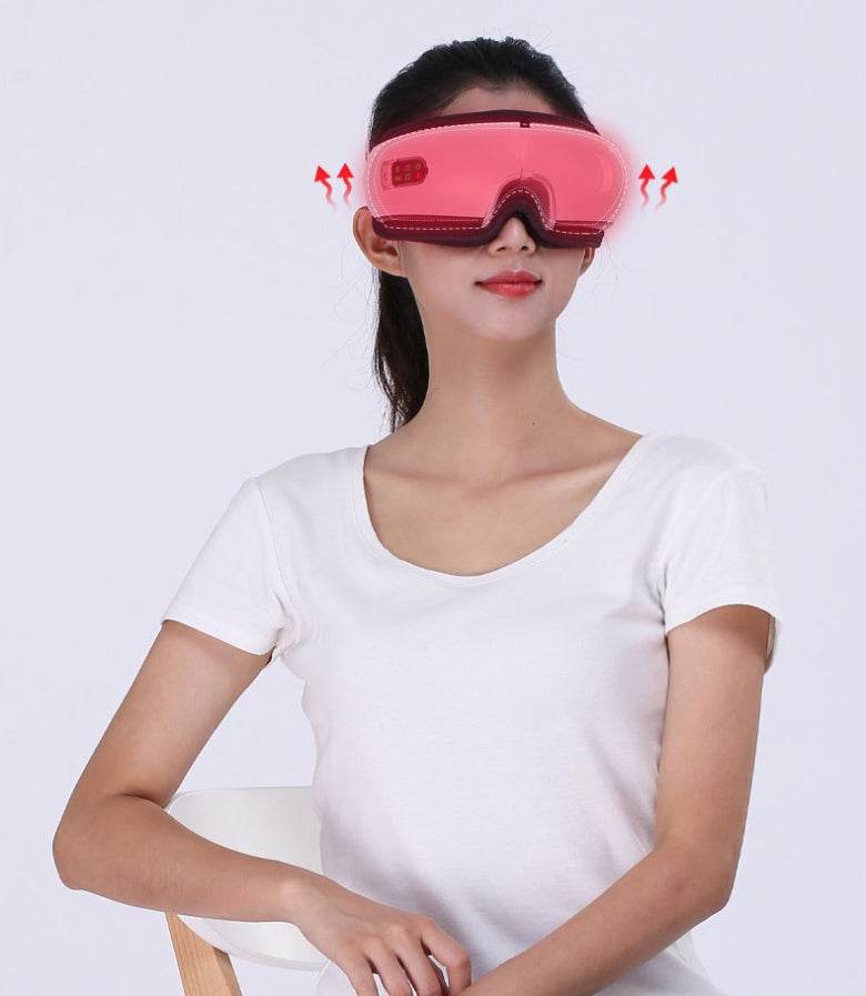 Smart eye massager mask