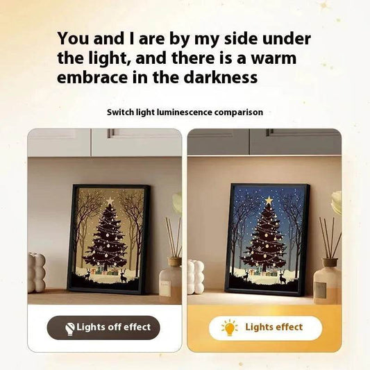 2024 New Luminous Christmas Tree Painting decorations Bluetooth Speaker integrated Gift Ideas - www.Shopthatapp.com