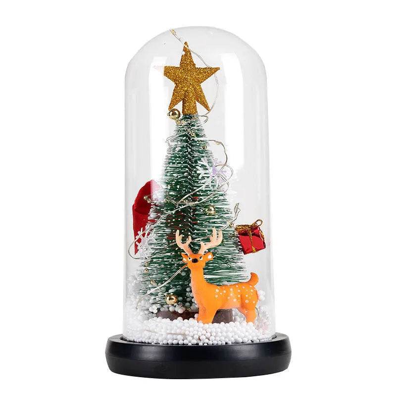 Creative Christmas Gifts Cedar Window Decorations - www.Shopthatapp.com