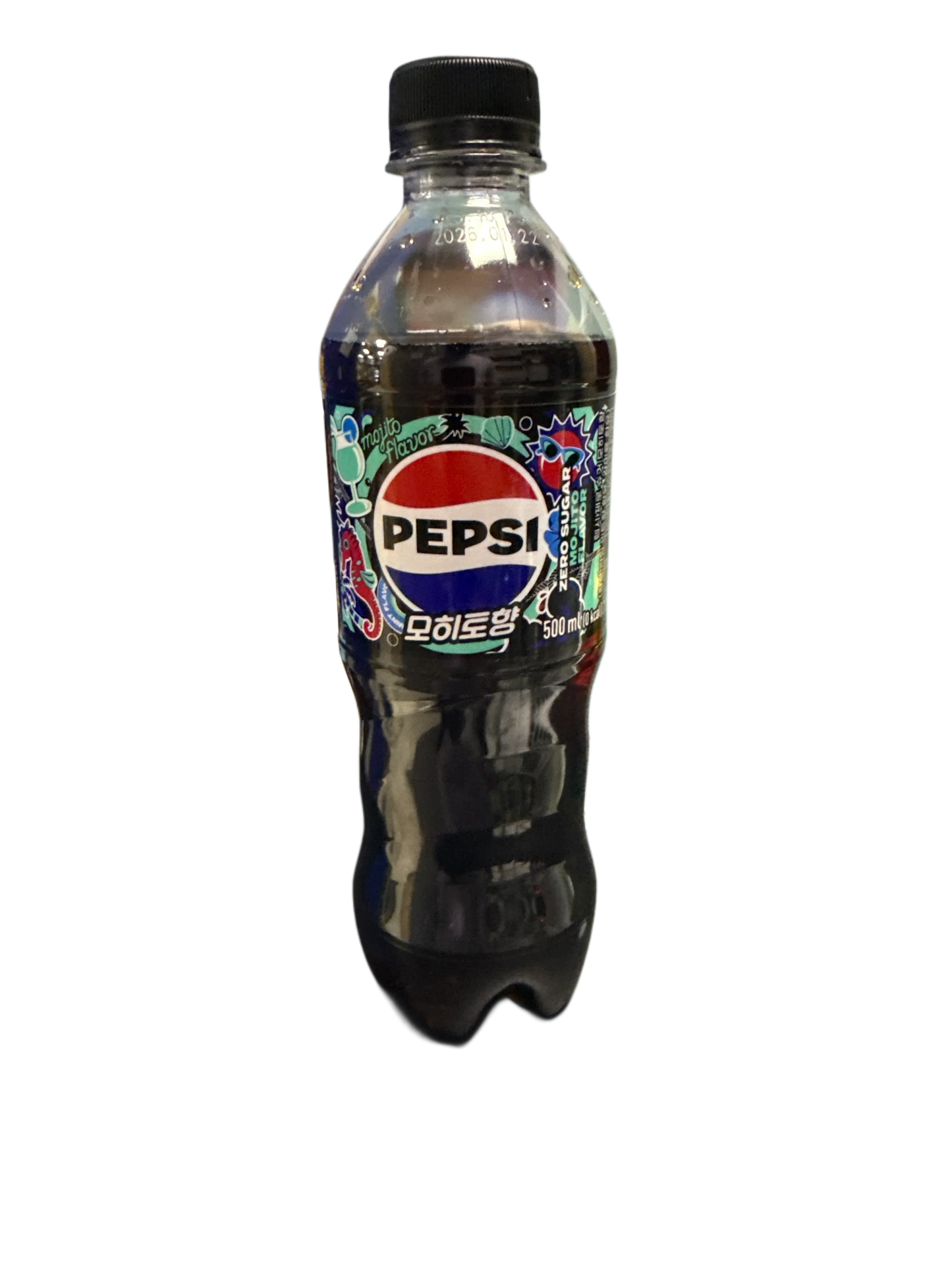 Pepsi Zero Sugar Mojito Flavoured Bottle 500ML - Chinese Edition - www.Shopthatapp.com