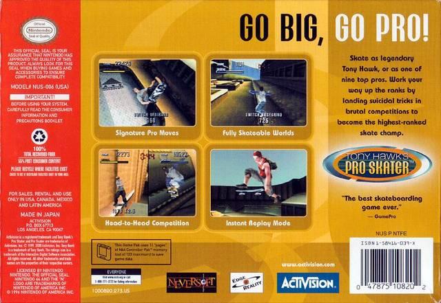 Tony Hawk's Pro Skater (usagé) - www.Shopthatapp.com